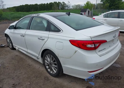 2015 Hyundai Sonata Limited z USA, uszkodzony, nr VIN 5NPE34AF6FH071075